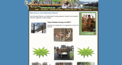 Desktop Screenshot of cavemtranch.com